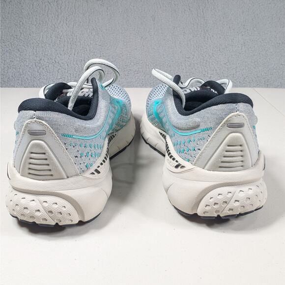Brooks Adrenaline Shoes Women’s Size 8 Blue Gray Aqua Walking Running - Picture 5 of 9